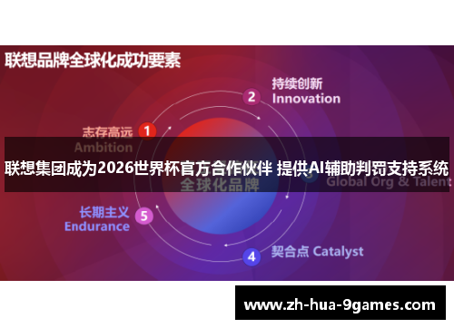 联想集团成为2026世界杯官方合作伙伴 提供AI辅助判罚支持系统
